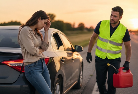 Tow-Tow flat tire service