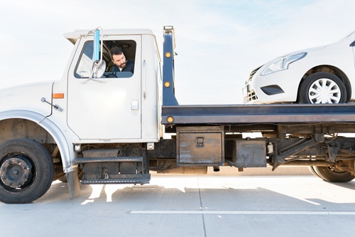 Tow-Tow flat tire service